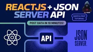 How to Post Data Using ReactJS & NodeJS with JSON Server |Simple Registration Form Tutorial #ReactJS