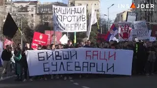 Dolazak studenata na Autokomandu i početak blokade