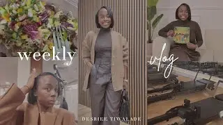 weekly vlog | new hair, pilates, new children's book and dealing with grief.