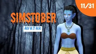 Une avatar dans les Sims 4 | SIMSTOBER 🎃