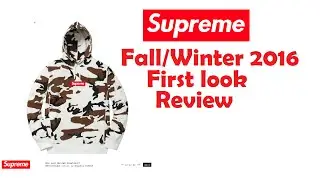 SUPREME FALL/WINTER 2016 FIRST LOOK