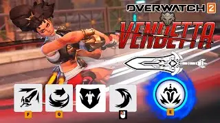 PRO TIPS  y TODAS SUS HABILIDADES EXPLICADAS de VENDETTA - Overwatch 2