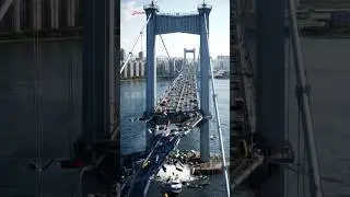 MASSIVE BRIDGE COLLAPSE! Earthquake Destroys Urban Bridge in Hyper-Realistic 4K Disaster