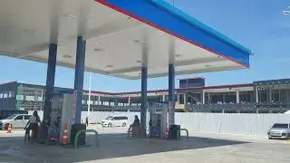 Construction Fesco Gas Station Plaza Jamaica