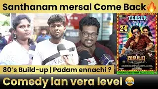 80s buildup movie review 😍 | Santhanam | Radhika Preeti | Anand raj | Kalyan | #fdfs