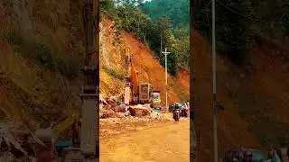 Mountain Road Construction & Rock Breaking