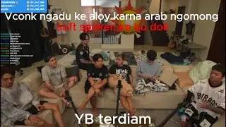 Vconk ngadu ke Aloy gara2 Arap ngomong soft spoken ke bu dok   @ybrap #MARAPTHON #YB