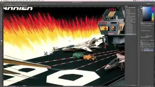 U.S.S Flagg Box Art Restoration Demo Video