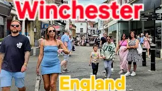 # Winchester Walking Tour 4k Ultra HD # June 2025 # Winchester Historical City # England  Must Visit