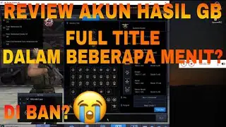 REVIEW AKUN HASIL GB AN KENA BAN? FULL TITLE DALAM 5 MENIT POINT BLANK ZEPETTO INDONESIA