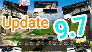 NERF Type 71! UPDATE 9.7 Chinese Lights line. Middleburg PBR Map Fast WoT Blitz