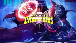 Contest of Champions Captain Marvel Movie game at Dave and Busters