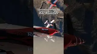 1v1 Stunt Plane Laser Tag In The Sky | #Shorts #Extreme #Challenge #Aviation #PlaneSpotting
