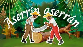 Aserr&iacute;n aserr&aacute;n | Canciones ilustradas | Llamitas Spanish