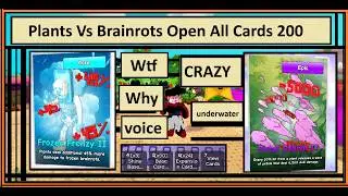 Plants Vs Brainrots Open All Card. Men I was looking to get Kick Off in the Gaming on Roblox