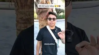 Waiter Salary In 🇦🇪 Dubai Hotel 🤑 #shorts #shortvideo #shortsfeed #like #youtube #youtubeshorts