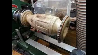 37 - Camphor Natural Edge Fluted Vase
