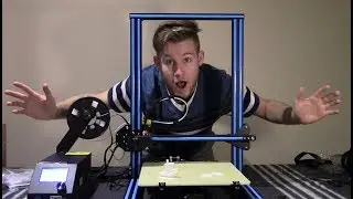 CR-10 3D Printer Unboxing and First Print (Part 1)