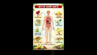 🥦🫑🍠 खाना ही हैआपकी दवाई रहिए स्वस्थ😳