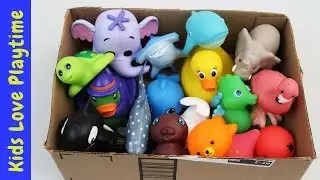 Box of Toys - Full Box of Sea Animals for Kids Fun Playtime and Learning - Sea Animals for Kids