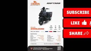 Crown Electric Bike 2026 😱 1 Charge Kitna Chalegi? Full Details#CrownEVBike #ElectricBike2026