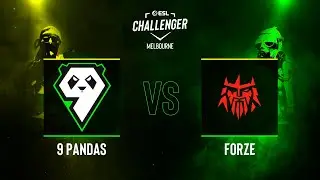 9 Pandas vs. forZe - Map 1 [Mirage] - ESL Challenger Melbourne 2024 - CQ - Europe