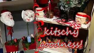 Bucket of CHRISTMAS | Antique Store Shop With Me