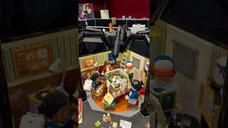 Giant LEGO Stranger Things Display