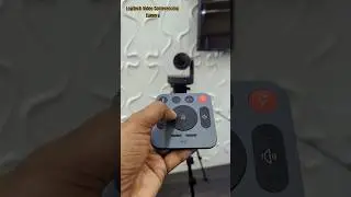 Logitech Video Conferencing Camera Remote use. #logitech