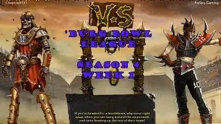 Blood Bowl League - Season 4 - Cheynne51 vs. PsySpy Gaming