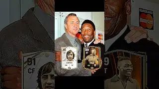 JOHAN CRUYFF VS PEL&Eacute; | BRILLIANT COMPARISON 🤩🔥🇳🇱🇧🇷 #fifamobile #fcmobile #eafcmobile #viral