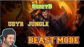 UDYR JUNGLE DAMAGE - League of Legends - BEAST MODE | CozzyB