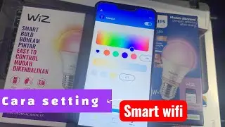 How to set up the Philips Smart WiFi Bluetooth RGB lamp and the Wiz RGB lamp with the Wiz applica...