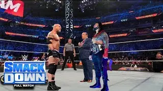 Full Match - Roman Reigns vs. Goldberg - WWE SMACK DOWN 2022