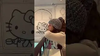 Conhecendo o bairro da Liberdade e o restaurante da #hellokitty #restaurante #saopaulo #crian&ccedil;as