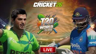 🔴World T20 Knockout Tournament in CRICKET 26 Live - #shorts #shortslive  #cricket26