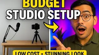 YouTube Studio Setup on a Budget - Cheap Gear Upgrades
