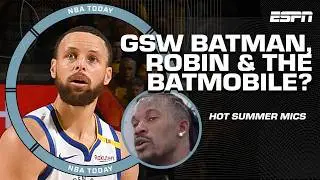 If Steph Curry & Jimmy Butler III are Batman & Robin, is Draymond...the Batmobile? 🤣 | NBA Today