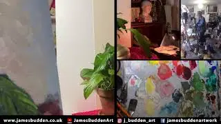 Live oil painting with James Budden