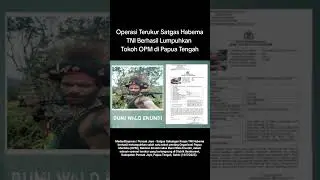 Satu Lagi Pentolan OPM Dilumpuhkan TNI