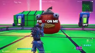 how to get on the SECRET FLOATING island in fortnitestw.news 3957-0376-1344 fishy on me 1v1 map.