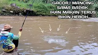 Mancing Sama Bapak Ikan Makan Terus Bikin Heboh 