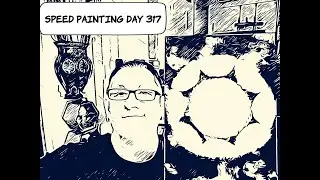 Speed Painting, Day 317 in a row!