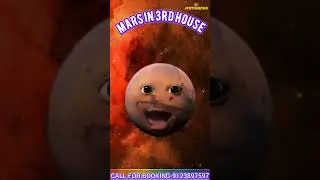Mars in 3rd House|Mangal Impact in Vedic Astrology|Mars Effects in Your Horoscope #jyotishgyan