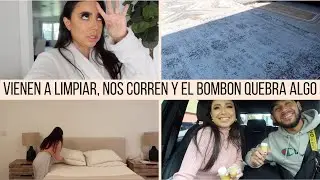 VIENEN A LIMPIAR LAS ALFOMBRAS, NOS CORRIERON, Y EL BOMBON QUEBRA ALGO