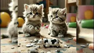 Cute Asian Cats: Adorable Home Adventures! 🐱🏠✨ | Fun 3D Animation