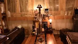 The Glass Clock - unique Steampunk Clock from the Artist Dan Aetherman