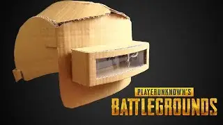 How To Make Level 3rd PUBG Helmet - Cardboard Helmet