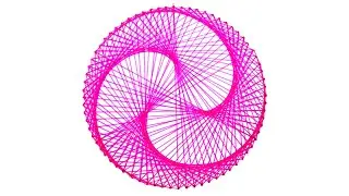 Learn To Paint Triple Nautilus Spiral Geometric Art 