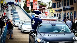Menorah Parade for Hanukkah